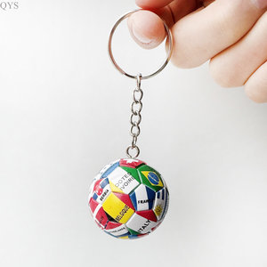 QYS Colgante Souvenir Copa de Fútbol 2026 Llavero 3D PVC Mini Balón - Product Image 3