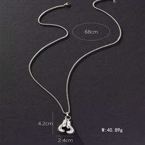 Stainless Steel <b>Boxing</b> <b>Glove</b> Pendant Necklace Zinc Alloy Antique Silver Unisex Daily Wear Fashion Body <b>Chain</b> - Product Image 2