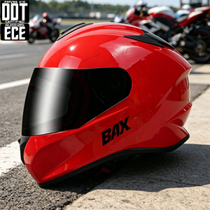 Unisex Professioneller DOT- und ECE-Zertifizierter Integralhelm für Motorradrennen, Modisch für Männer und Frauen beim Motorradfahren - Product Image 5