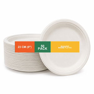 Bagasse <b>Pulp</b> Bowls 500ml With Lid Biodegradable Food Containers for Restaurant Takeout - Product Image 3