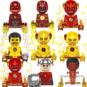 Super Heroes Movie Bricks The Flash assemblato Building Blocks figure Juguetes For Children Toys KF6191 KF1777 KF1909