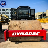 Nouvelle rouleuse vibrante à double tambour DYNAPAC CA25D, type chenillé, moteur diesel, équipement d'origine d'usine