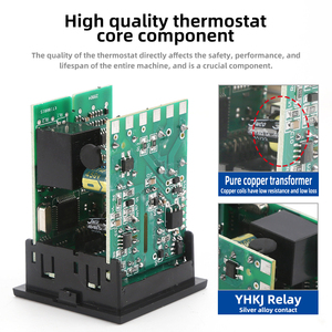 Thermostat numérique avec capteur de température, écran LCD, contrôleur de température CH902 - Product Image 3