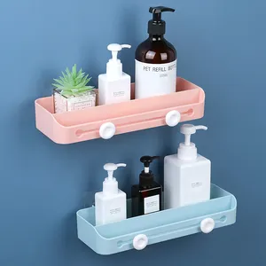 Sesam Wand Vakuum Saugnapf Fabrik Direkt versorgung Kunststoff Küchen zubehör Einzel bad Dusche Lager regal