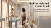 Maßgefertigte Museumsqualität Uhren-Vitrine mit LED-Beleuchtung Gehärtetes Glas Schaukasten für Uhrengeschäft Luxus-Einzelhandel