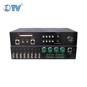 4-ch/8-ch Trung Tâm Truyền Thông Quang Sợi Hệ Thống Camera Đơn Vị Đối Với ENG, SNG Và EFP Và Datavideo Từ Xa MCU-100 Xếp Video