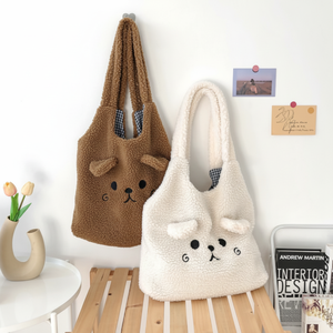 Sac à bandoulière pour femmes Poggle Bag Cute Puppy Bear Character Shoulder Bag - Product Image 1