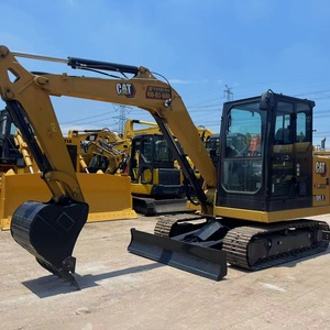Energy-Saving Design Low-Noise <b>Fish</b> Pond Expansion Digging 5.5 Ton CAT 305.5E2 Used Mini Track Excavator - Product Image 3