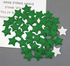 Décor d'étoile de feutre coloré personnalisé de vente chaude pour une utilisation de bricolage à la maison - Product Image 4