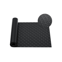 Münzplatten-Gummibodenbelag-Rollenmatte, strapazierfähige Garagenbodenmatte, PVC, wasser- und schmutzabweisend, für den Außenbereich, für Parkplätze, Wohnmobile und Anhänger