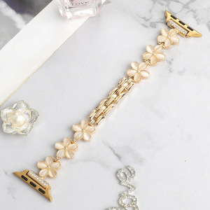 <span class=keywords><strong>Bracelet</strong></span> de montre de remplacement de luxe pour femmes pour I <span class=keywords><strong>Watch</strong></span> <span class=keywords><strong>Bracelet</strong></span> de montre en métal 40mm 38mm 42mm pour IWatch Series 10 9 8 <span class=keywords><strong>7</strong></span> 6 5 - Product Image 4