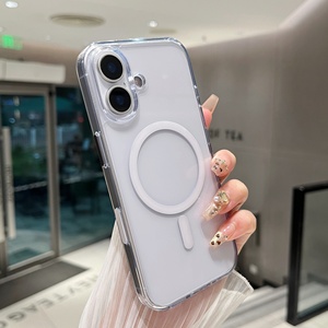 เคสโทรศัพท์มือถือแบบใสกันกระแทก ป้องกันการตกกระแทก ครอบคลุมรอบตัวเครื่อง พร้อมแม่เหล็ก สำหรับ iPhone 17 Pro Max - Product Image 5