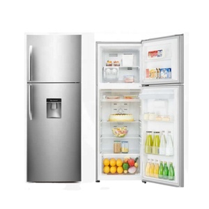 Refrigerador de Doble Puerta de Acero Inoxidable de 320L Sin Congelador con Dispensador de Agua - Product Image 1