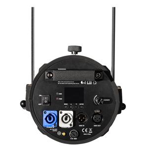 250W RGBW 4in1 18 ° -36 °   Proiettore LED Zoom per Teatro con Controllo DMX, Luce Profilata a Colori Completi, Taglio Manuale, Illuminazione da Palcoscenico - Product Image 2