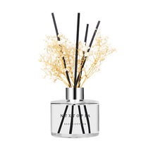 Diffuseur d'huiles essentielles d'aromathérapie sans flamme écologique de 100ml avec fleurs séchées pour diffuseur de roseau bouteille d'encens à usage domestique