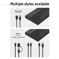 Vente en gros boîtier de disque dur portable boîtier de disque dur externe 5Gbps boîtier de disque dur boîtier externe 2.5 "USB 3.0
