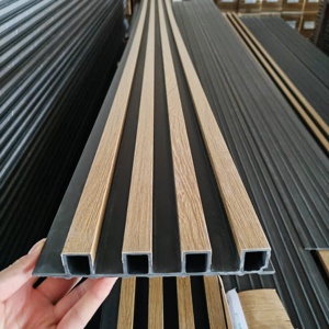 Pannello Murale per Interni a Prezzo Vantaggioso, Pannello Scanalato WPC di Alta Qualità per Decorazione Pareti, Vendita Diretta dalla Fabbrica - Product Image 2