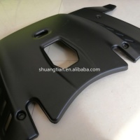 Coque arrière de karting en plastique épais thermoformé sur mesure, pièces d'encastrement en HDPE noir antichoc, bon prix