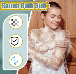 Feuille de plastique jetable épaisse pour enveloppement corporel, 47 x 82 pouces, pour <span class=keywords><strong>couverture</strong></span> de sauna et sac de sauna <span class=keywords><strong>infrarouge</strong></span> <span class=keywords><strong>lointain</strong></span> - Product Image 4
