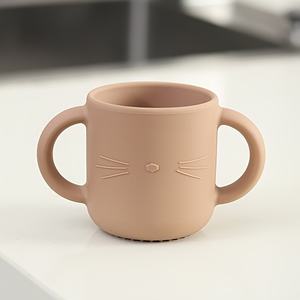 2025 Baby & Toddler Silicone <b>Cup</b> with Handle Soft <b>Smoothie</b> Open <b>Cup</b> for Learning Training Feeding & <b>Smoothie</b> - Product Image 4