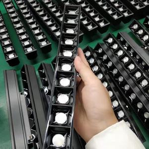 M20 Serie CCT abstimmbares Magnet-Schienenbeleuchtungssystem mit Einbaustufen ohne Beschuss DC 48 V Oberflächenschienen rund TUYA Smart DALI LED magnetisch - Product Image 3