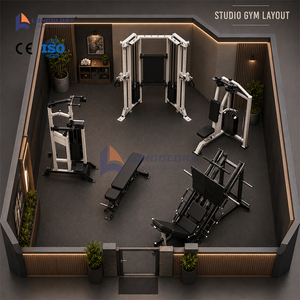 Soluzione Completa di Alta Qualità per Attrezzature di Allenamento della Forza con Selettore a Perno, Soluzione Completa per Studi <span class=keywords><strong>Fitness</strong></span> - Product Image 2