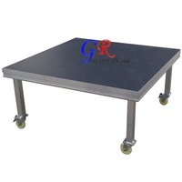 Plateau de scène géant de Concert, 1 pièce, en aluminium, Portable, 2020