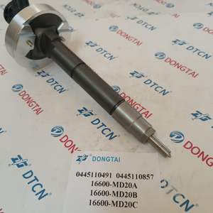 หัวฉีดน้ำมันคอมมอนเรล 0445110857 0445110491 0445110795 16600-MD20A 16600-MD20B 16600-MD20C สำหรับรถยนต์นิสสัน 100 NX ปี 1993-1994 - Product Image 6