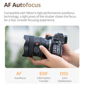 Adattatore Viltrox E-<span class=keywords><strong>Z</strong></span> AF Auto Focus per Obiettivi Sony E-Mount su Fotocamere <span class=keywords><strong>Nikon</strong></span> <span class=keywords><strong>Z</strong></span> Full Frame - Product Image 5