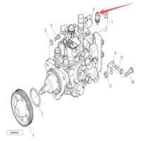 Chaolutong Nouvelle Pièce Détachée pour Chariot Élévateur Composant Électrique Électrovanne d'Arrêt Modèle 3522224506 Compatible avec Chariot Élévateur Linde 352