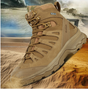 TSB1 Green Khaki Black Durable Tactical Ankle <b>Boots</b> 4D Quest Camouflage <b>Hiking</b> Shoes - Product Image 5