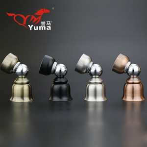 Yuma Stainless Steel Bell-Shaped <b>Door</b> Catcher Wall Mount Brushed Bronze Antique Bronze Black Bronze Minimalist Design - Product Image 1