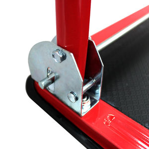 उच्च गुणवत्ता चार पहिया ट्राली अनुकूलित किया जा सकता औद्योगिक भारी शुल्क कार्गो परिवहन तह ट्राली गाड़ी - Product Image 4