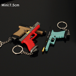 Kim loại đồ chơi súng mô hình thực tế 75mm đồ chơi súng lục kim loại tay súng hình dạng Keychain jw2 <span class=keywords><strong>taran</strong></span> chiến thuật G34 TTI G34 - Product Image 5