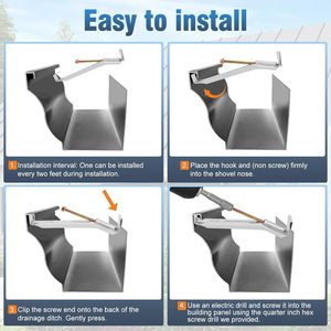 5 "6" 7 "8" nhanh chóng vít máng xố<span class=keywords><strong>i</strong></span> móc nhôm k-phong cách máng xố<span class=keywords><strong>i</strong></span> móc áo khung - Product Image 3