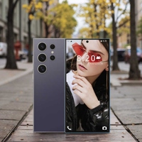 Smartphone S26 Ultra avec son stéréo, double haut-parleurs frontaux, 16 Go, 1 To, écran 6,8 pouces, 5G Android pour une expérience multimédia immersive