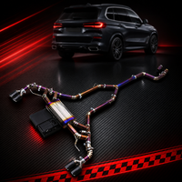 Tuyaux d'échappement Catback en titane pour BMW X3 2.0T 2018-2023, silencieux Valvetronic avec système de commande à distance