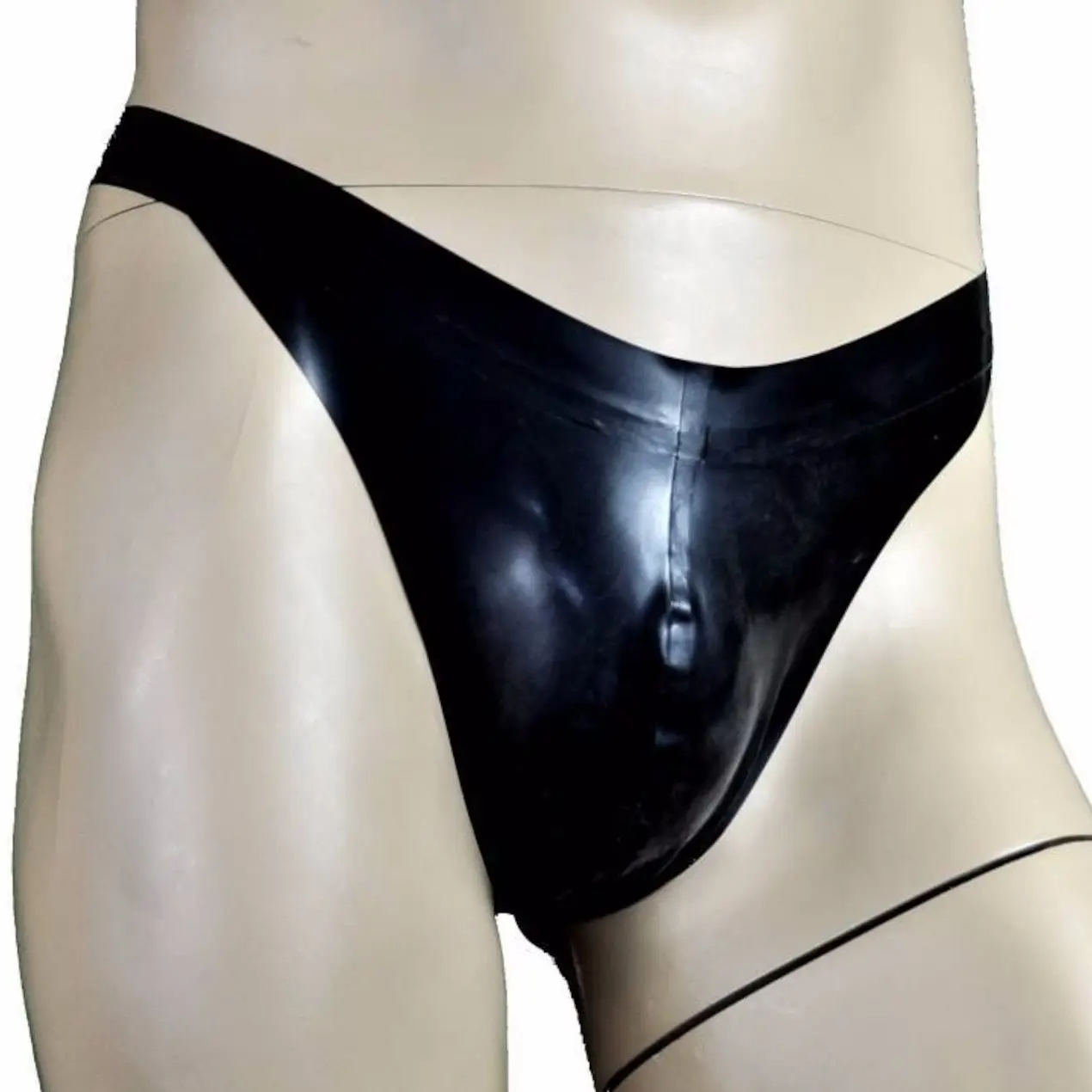 Yeni lateks 100% kauçuk Catsuit siyah pantolon şişme Cosplay kırmızı dekorasyon Gummi boyutu XS-XXL 0.4mm