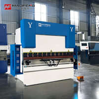 Prensa Plegadora Hidráulica Automática con Sistema de Control TP10S para Procesamiento de Chapa de Aluminio y Acero al Carbono, Bomba de Motor