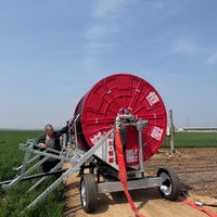 Système d'irrigation pivotant centralisé intelligent avec variateur de fréquence (VFD) et canon à pluie pour champs ouverts