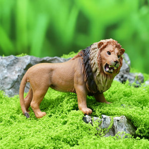 Modelli di animali selvatici in PVC per l'export: Giocattoli e ornamenti per l'allevamento di leoni, elefanti, struzzi, mucche, pecore, cavalli, asini e ornitoriotti - Product Image 2
