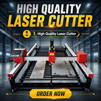 Découpeuse laser CNC à fibre 3015 à découpe rapide et efficace, 1,5 kW, refroidie par eau, pour le traitement de tôles en acier au carbone et inoxydable