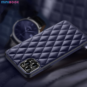 Custodia per cellulare in <span class=keywords><strong>pelle</strong></span> Pu a grana rombica Minibook per <span class=keywords><strong>Iphone</strong></span> 12 custodia per telefono in <span class=keywords><strong>pelle</strong></span> per <span class=keywords><strong>Iphone</strong></span> 12 Pro custodia in <span class=keywords><strong>pelle</strong></span> 12 <span class=keywords><strong>Cover</strong></span> per cellulare - Product Image 2