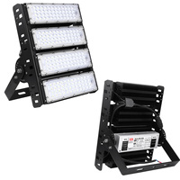Lámpara LED para Túnel, IP65, 120W/160W/200W, Ángulo de Haz de 60/90 Grados, Múltiples Opciones de Potencia, Perfil de Aluminio para Exteriores, Ajustable 180 Grados