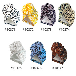 Foulard en suè<span class=keywords><strong>de</strong></span> pour femme, hijab torsadé musulman, bonnet bouquet, turban féminin, turban africain, bonnet, accessoires vestimentaires islamiques - Product Image 4