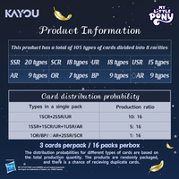 Cartes de collection officielles Kayou Friendship Eternal Edition Star Série 1 – Boîte de présentation Premium