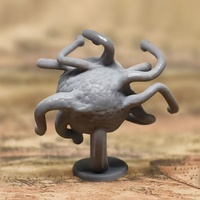 Figurine miniature de monstre à huit pattes Cthulhu Beholder sur le thème du DND en résine colorée à faire soi-même