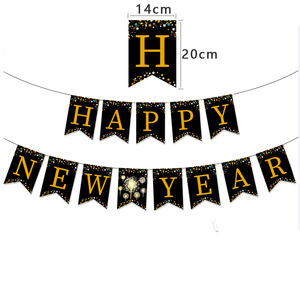 Striscioni di carta a forma di lettera all'ingrosso per 2026 decorazione del partito di <span class=keywords><strong>capodanno</strong></span> - Product Image 2