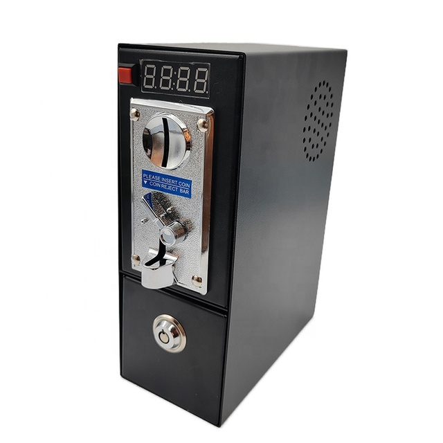 Coin Operated Timer Control Board 110v Box Washing Machine Coin Timer Box Controller Board with Comparative Coin Dispenser