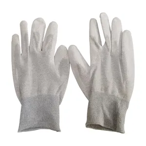 Yp-q3l Anti statik ESD karbon elyafı eldiven/kişisel koruyucu ekipman için antistatik eldiven/anti-statik ESD eldiven